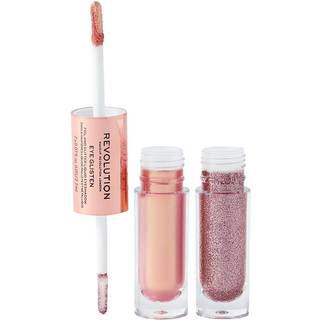 Makeup Revolution Eye Glisten Flydende øjenskygge Skygge Yours Truly 2x2,2 ml - 2x2,2 ml