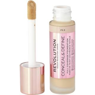 Revolution Conceal & Define Ultra Matte Full Coverage Foundation F5.5