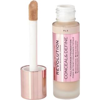 Revolution Conceal & Define Ultra Matte Full Coverage Foundation F4.5