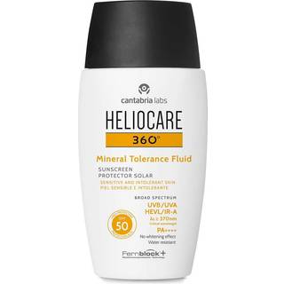 Heliocare 360° Mineral Tolerance Fluid Beskyttende mineral væske til ansigtet SPF 50 50 ml - 50 ml