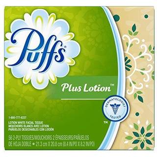 Puffs plus lotion ansigtsv?v (1 terning 56 pr. Boks)