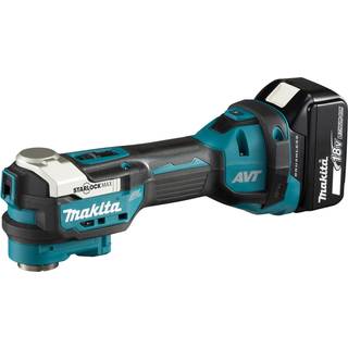 Makita Multicutter 18v 5,0ah - DTM52T ✓ På lager - klar til levering og afhentning