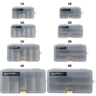 Savage Gear Lurebox 2A Smoke - 16.1 x 9.1 x 3.1 cm