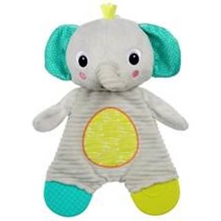 Bright Starts Snuggle&Teethe tyggelegetøj, bidering 0 m+ Elephant 1 stk. - 1 stk.