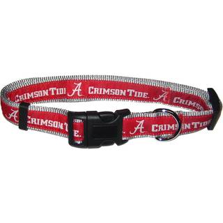 Pets First Collegiate PET Halsb?nd OLD VERSION Alabama Crimson Tide Hundehalsb?nd St?rrelse Small. Bedste sportsholdhalsb?nd til hunde og katte.