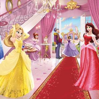Prinsesser tapet 243 x 305 cm (2022 model)