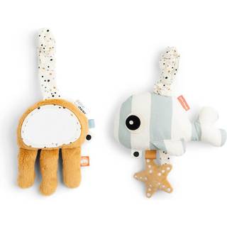 Done by Deer Sea friends To Go Aktivitetslegetøj Blå Stroller      Unisex