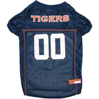 Pets First NCAA College Auburn Tigers Mesh Jersey til HUNDE & KATTE Medium. Licenseret hundetr?je med dit foretrukne fodbold-/basketballhold