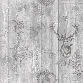 Stag Wood Panel Grey - 90090