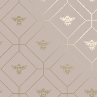 Albany Wallpaper Honeycomb Bee 13083