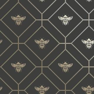 Albany Wallpaper Honeycomb Bee 13081