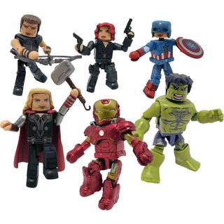 Diamond Select Toys San Diego Comic-Con 2021 Exclusive Marvel minimerer Avengers Commemorative Collection Gift Set Multicolor
