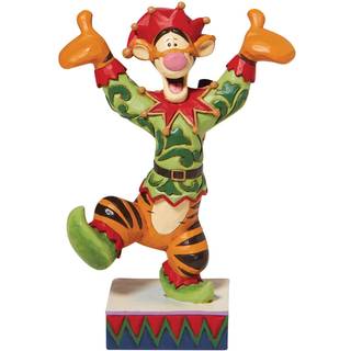 Disney Traditions Tigerdyret klædt ud som Jule-Alf figur