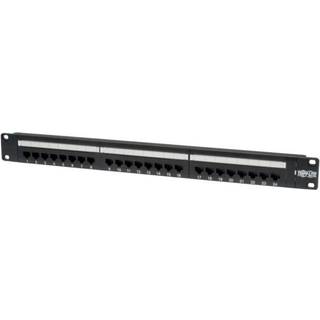 TRIPP LITE TRIPPLITE 24-Port 1U Rack-Mount Cat6/Cat5 110 Patch Panel 568B RJ45 Ethernet TAA