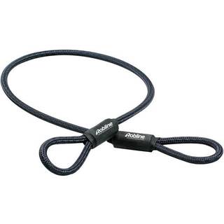 Låsekabel Robline, 150 cm, Ø9 mm, sort