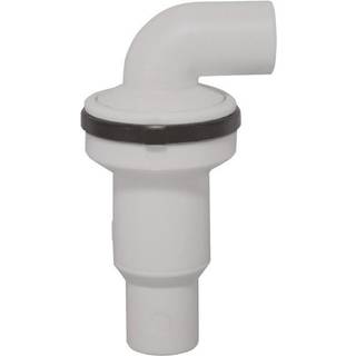 Kontraventil 90° Lalizas, plast, 19 mm (3/4") slange / 25 mm (1") slange til 25 mm (1") slange
