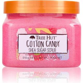 Tree Hut Cotton Candy Shea Sugar Scrub Sukker kropsskrub 510 g - 510 g