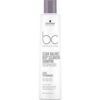Schwarzkopf Professional BC Bonacure Clean Balance Deep Cleansing Shampoo 250 ml (312,00 kr / 1 l) - 250 ml