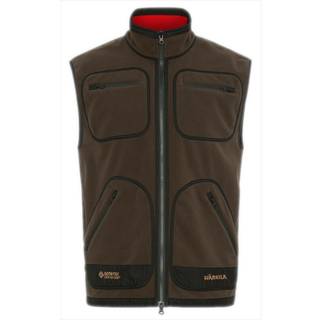 Härkila Kamko fleece vest Brown/Red XS -