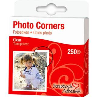 Klar Fotohjørner 10 mm - 250 stk. til Billeder