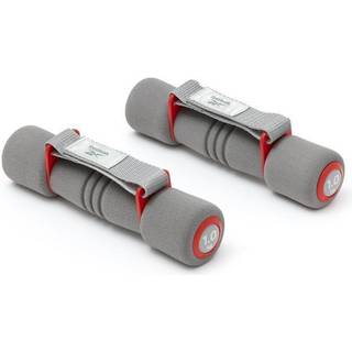 Reebok Softgrip Håndvægte - 1.0Kg Red & Grey