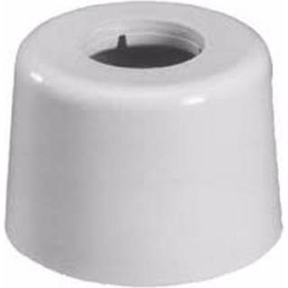 Primeo roset 32 mm, høj, hvid plast