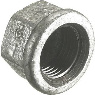 Galvaniseret slutmuffe 3/4"