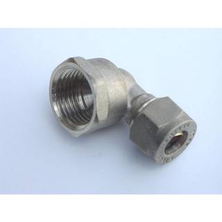 Vinkel m. muffe 12 mm x 1/2" messing