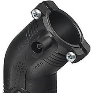 Georg Fischer ELGEF Plus PE El-svejsevinkel 63 mm 45° PN16 PE100-SDR11. Med integreret holdeværktøj