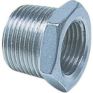 Reduceringsnippel 1852-Marine, rustfrit &amp; syrefast stål (AISI 316), 1/4" G (BSP) (indvendig) til 3/8" G (BSP) (udvendig)