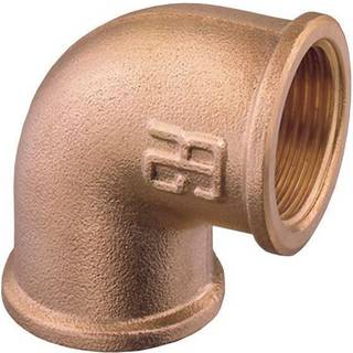 Rørvinkel Guidi 90° Elbow Female/Female, bronze, vinklet 90°, 1" G (BSP) (indvendig) til 1" G (BSP) (indvendig)