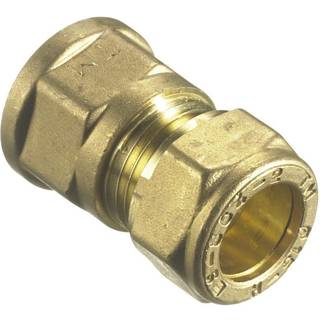 Overgangsmuffe 1/2" x 12 mm messing