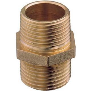 Overgangsnippel Guidi Nipple Male/Male, messing, 3/8" G (BSP)