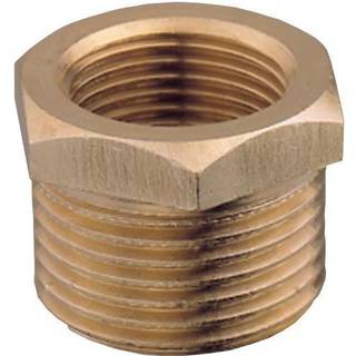Reduceringsnippel Guidi Bushing, messing, 1 1/4" G (BSP) (indvendig) til 2" G (BSP) (udvendig)
