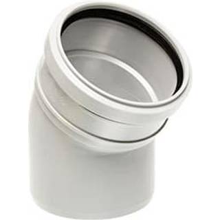 Uponor Decibel bøjning 50 mm 30° med 1 muffe