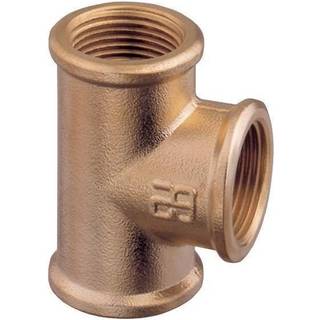 T-kobling til rør Guidi Equal T Female/Female/Female, bronze, 2 1/2" G (BSP) (indvendig)