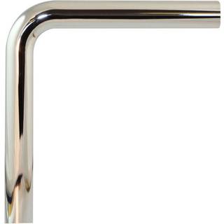 Afløbsrør til håndvask 32 mm vinkel 220x250 mm krom 136.