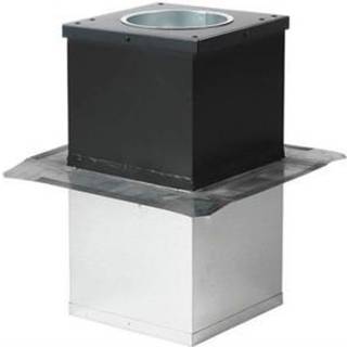 Exhausto taggennemføring | TGK - Ø400 mm - 60° - Zink flange