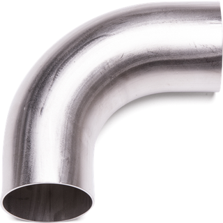 Bøjning 90° DS 316L MAT Ø25X1,2