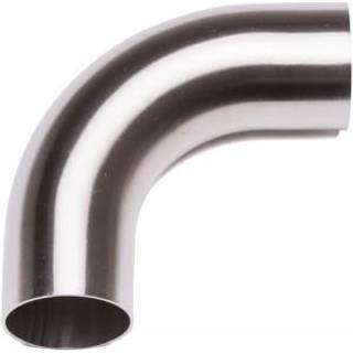 Bøjning 90° DS 316L SATIN Ø25X1,2