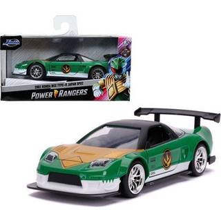 Jada 2002 Honda NSX Type-R Japan Spec Green Ranger Power Rangers 1/32 Diecast Model Car