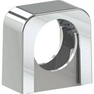 Faluplast 18295 Rørbøjle Enkel, med låsbart låg, krom 40 mm