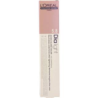 L’Oréal Professionnel Dia Light Permanent hårfarve Ammoniakfri Skygge 5.8 Castano Chiaro Moka 50 ml - 50 ml