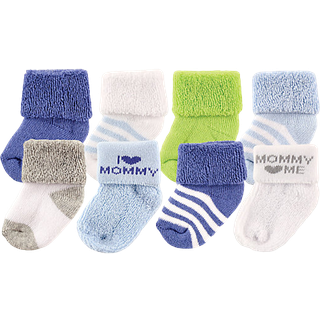 Luvable venner baby drenge nyf?dte og Terry sokker lyser?d far 0-6 m?neder os