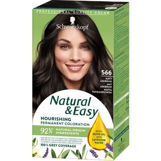 Schwarzkopf Natural & Easy 566 Mat Askebrun 60 ml