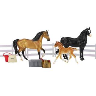 Breyer Freedom Series 1:12 Scale Model Horse Set | Spansk Mustang -familie