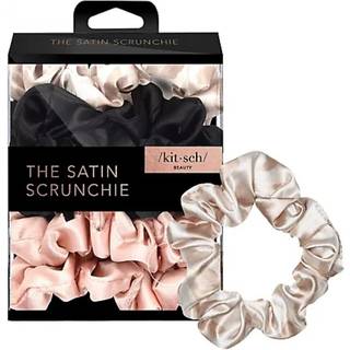 KITSCH - HÅRBÅND - 5 STK SATIN SCRUNCHIES - SCRUNCHIES - KITSCH - StudioBuus