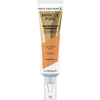 Max Factor Miracle Pure Skin-Improving Foundation - 76 Warm Golden 30 ml
