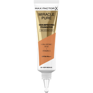 Max Factor Miracle Pure Foundation 82 Deep Bronze - 30 ml