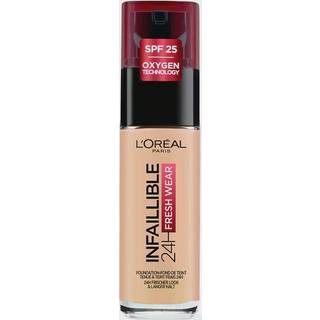 L'Oréal Paris Cosmetics Infallible Fresh Wear 32H Liquid Foundation 30 ml - 180 Rose Sand